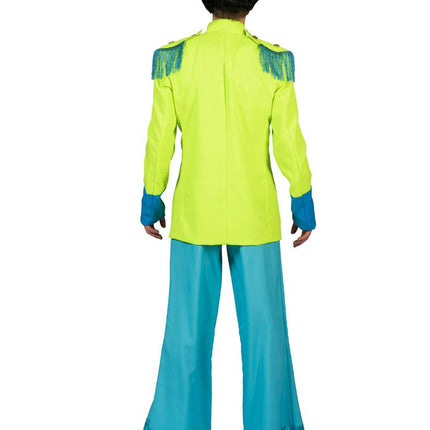 Beatles Jas in groen achterkant – carnaval outfit