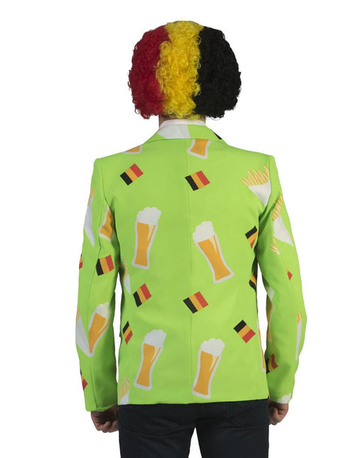 Belgische frites verkleed jas zijaanzicht – verkleedkleding