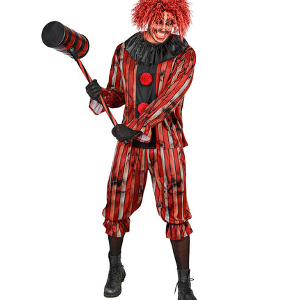 Gemene clowns jas voor heren zijaanzicht – kostuums