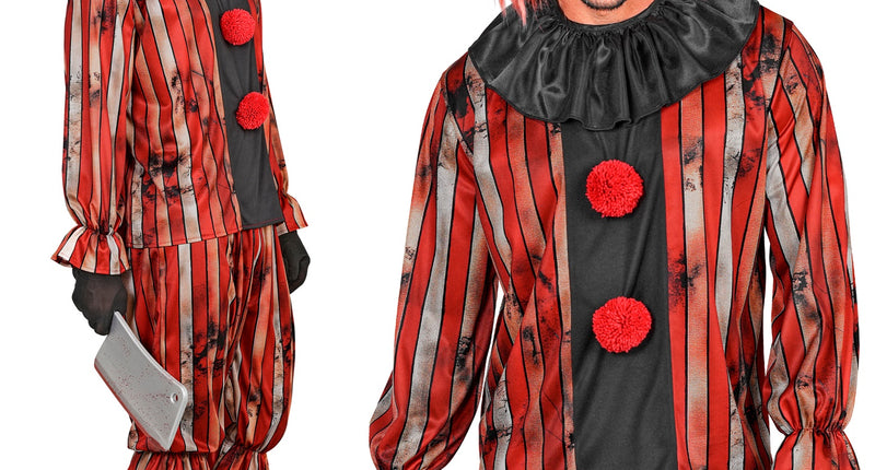 Gemene clowns jas voor heren vooraanzicht – kostuums