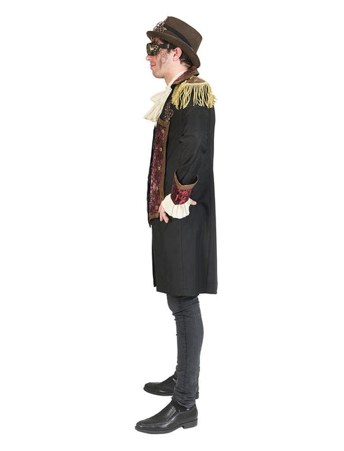 Steampunk pak Stefan heren zijaanzicht – verkleedkleding
