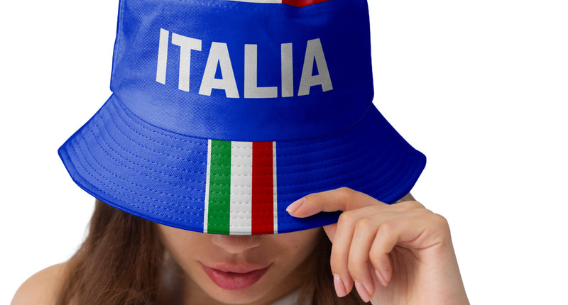 Vissershoedje Italie supporter