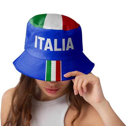 Vissershoedje Italie supporter
