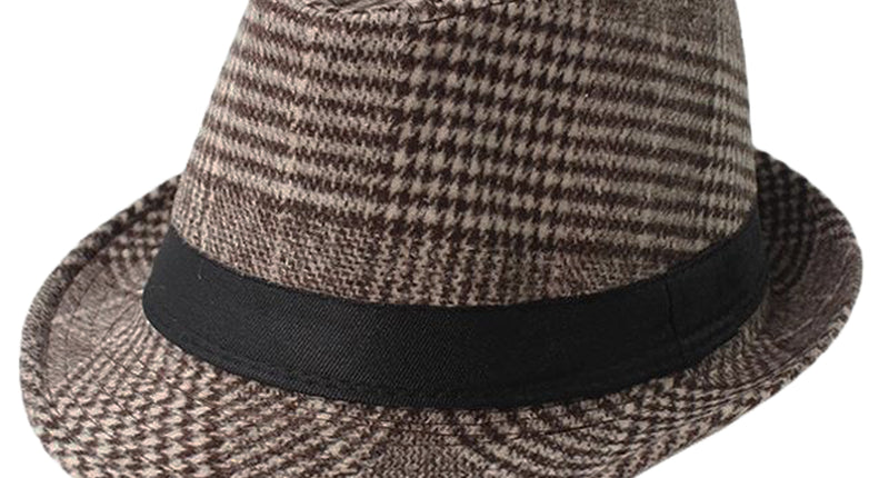 Bruine opa hoed verkleedaccessoire