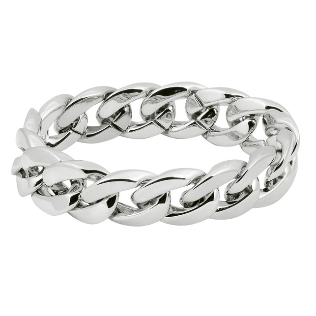 Armband Pimp zilver detail