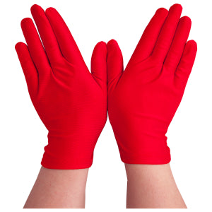 Korte dames handschoenen rood Lini — foto 2