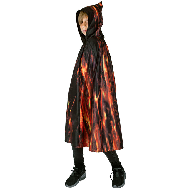 Vurige demonen cape kind — foto 3
