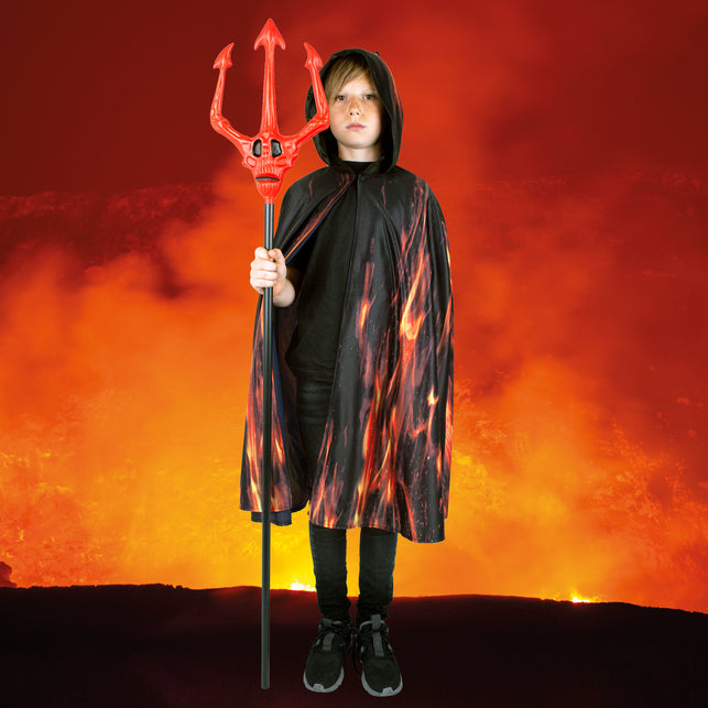 Vurige demonen cape kind — foto 5