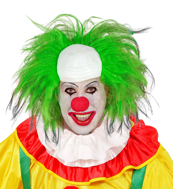 Horrorclown pruik groen — foto 3