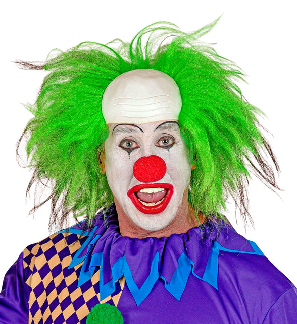 Horrorclown pruik groen — foto 5