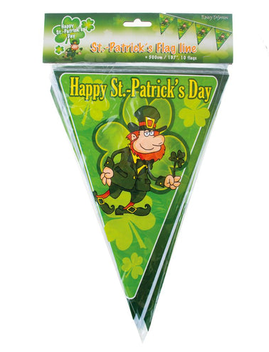 Vlaggenlijn st.patrick's day 5mtr — foto 2