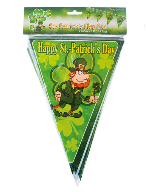 Vlaggenlijn st.patrick's day 5mtr — foto 2