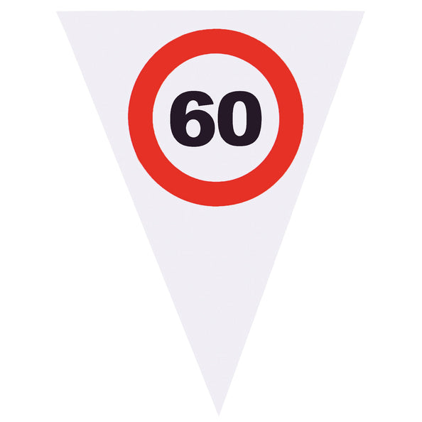 Vlaggenlijn 60 jaar verkeersborden