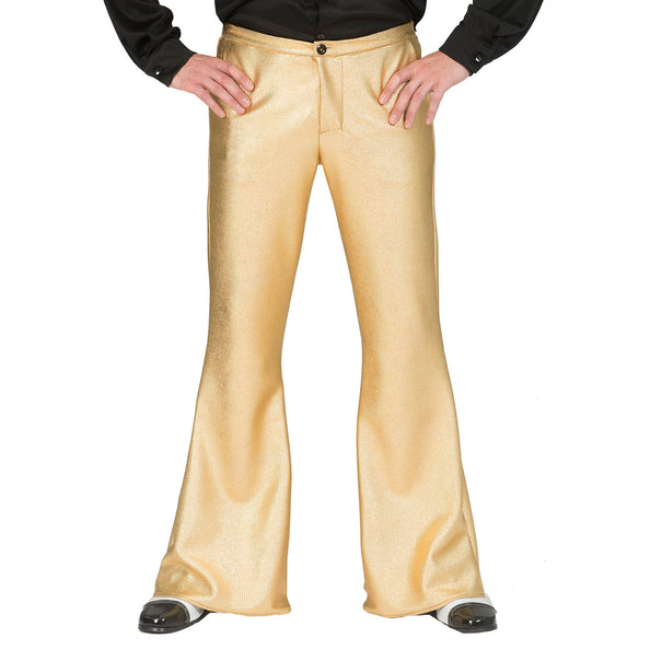 Disco broek Fever goud
