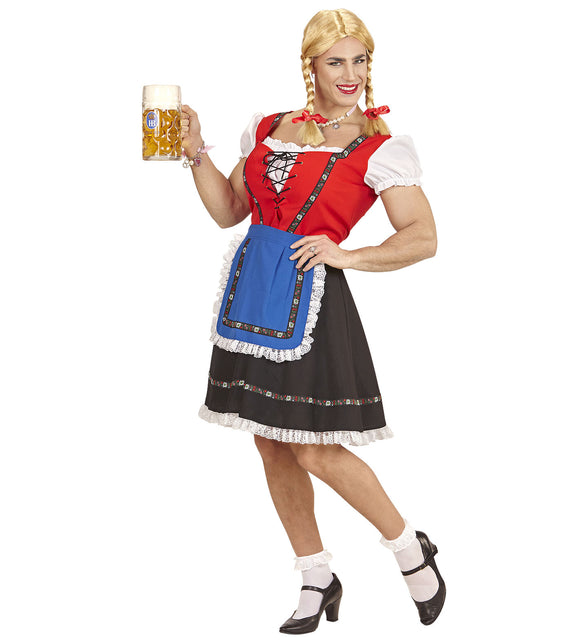 Biermeisje pak mannen