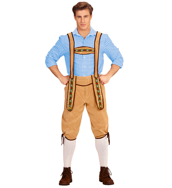 Lederhose Beiers beige — foto 3