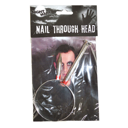 Tiara nagel door hoofd Halloween — foto 2