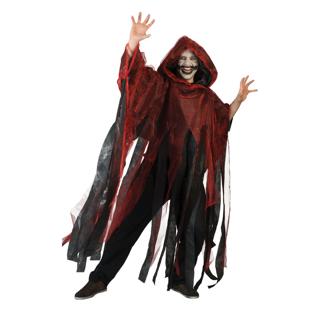 Rode Halloween cape voor vampieren — foto 2