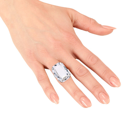 Ring met nep diamant — foto 2