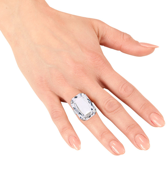 Ring met nep diamant — foto 2
