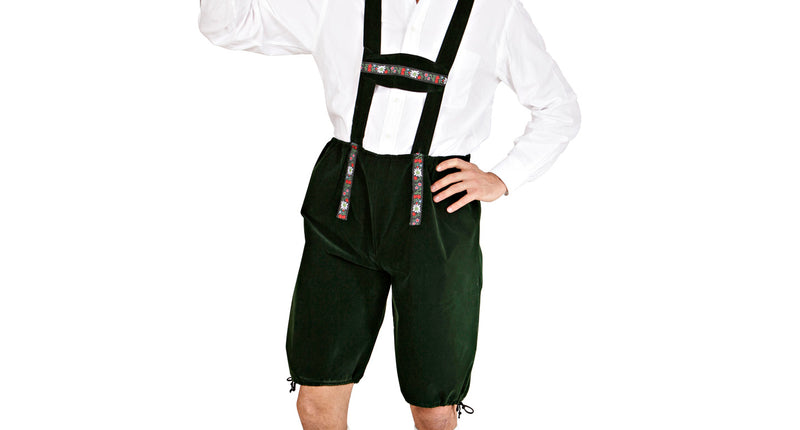 Tiroler broek lederhose groen