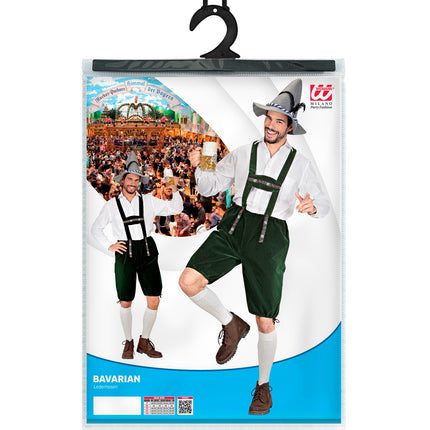 Tiroler broek lederhose groen — foto 3