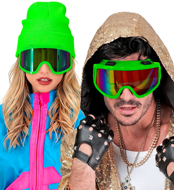 Skibril neon groen — foto 3