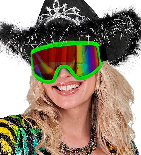 Skibril neon groen — foto 6