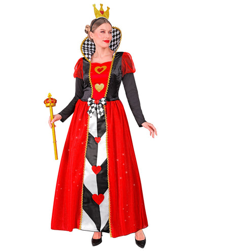 Harten koningin kostuum dames — foto 2