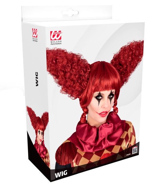 Killer clown pruik rood — foto 2