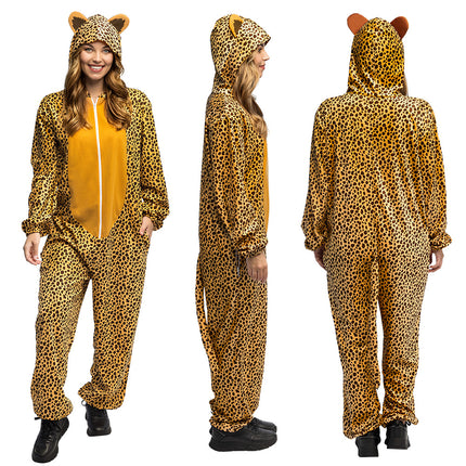 Pluche big-cat outfit unisex