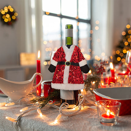 Kerstman fleshoes detail
