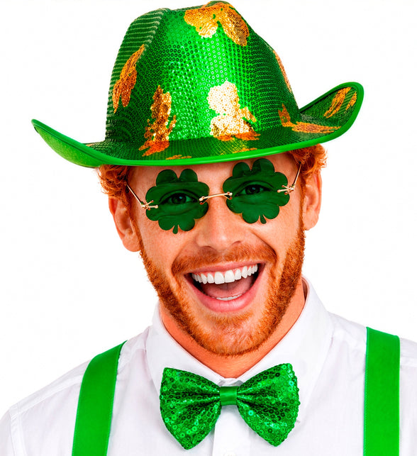 Hoed St. Patrick's Day pailletten productfoto – hoeden