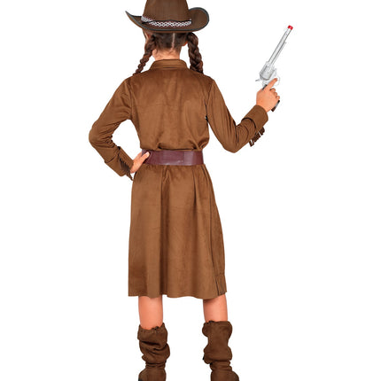 Western girl jurk voor meisjes achterkant – kostuums