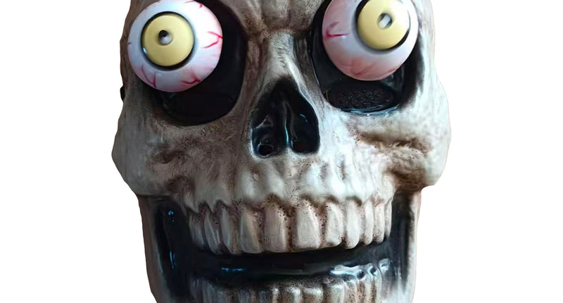 Doodskopmasker met bewegende ogen Halloween