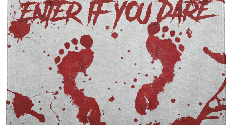 Deurmat Enter if you dare Halloween