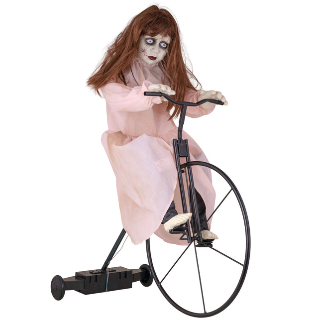 Cycling Cindy 94 cm animatronic