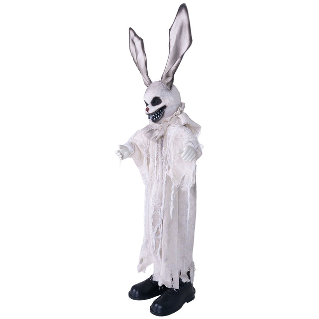 Griezelig konijn Halloween decoratie sfeerbeeld