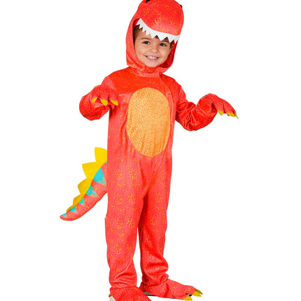 Dinosaurus jumpsuit voor jongens achterkant – kostuums