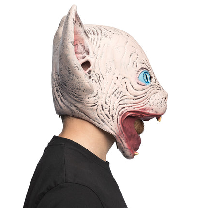 Griezelig kattenmasker volledig