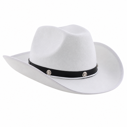 Cowboyhoed Glenn in zwart of bruin