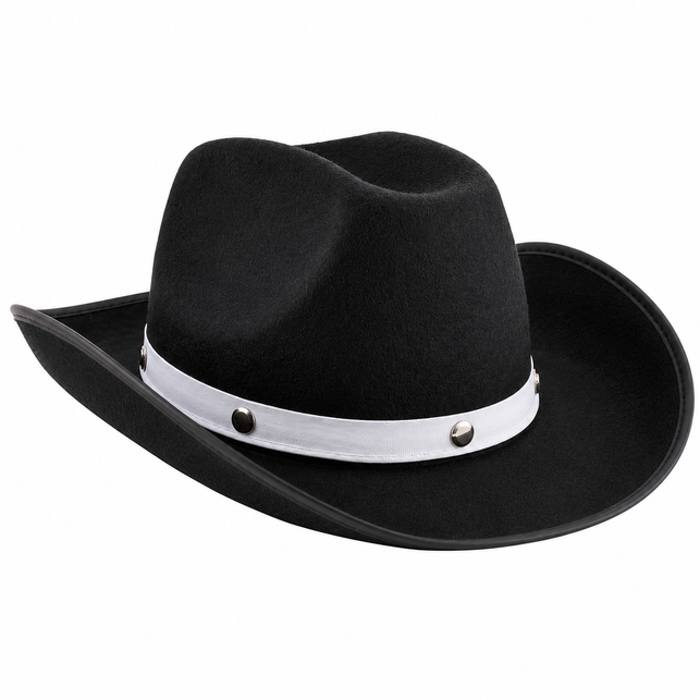 Cowboyhoed Glenn in zwart of bruin
