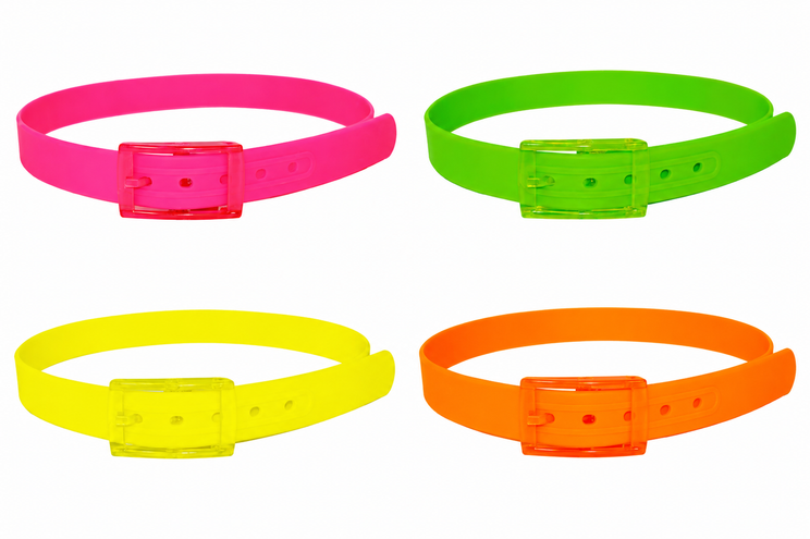 Ceinture rose fluo