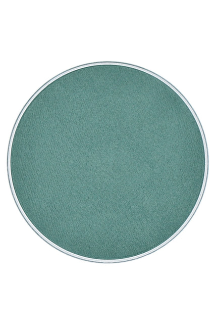Aquaschmink blauw groen Superstar, ronde blauwgroene schminkcake voor een heksen- of alienlook