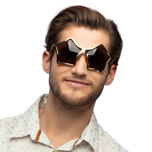 Boland 2 Feestbrillen Ster goud