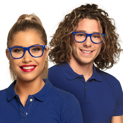 Boland 4 Feestbrillen blauw