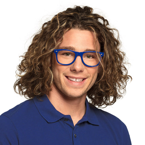 Boland 4 Feestbrillen blauw