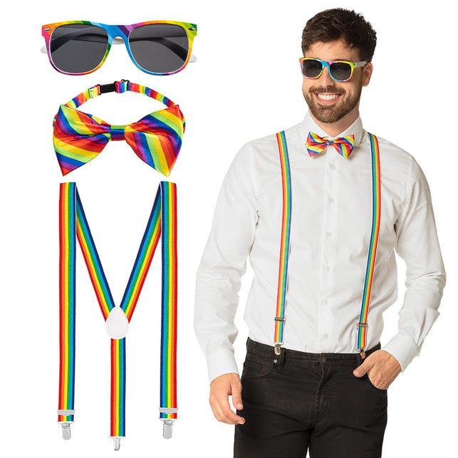 Boland Accessoireset regenboog