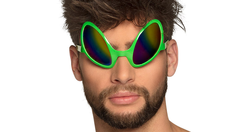 Boland Alien bril groen