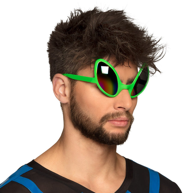 Boland Alien bril groen